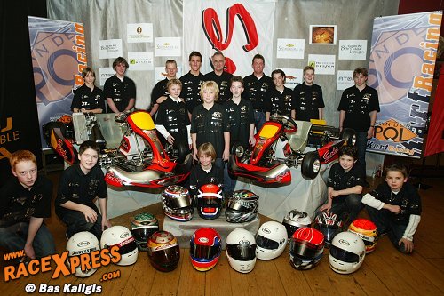 Grote en sterke line-up Van der Pol Kartracing